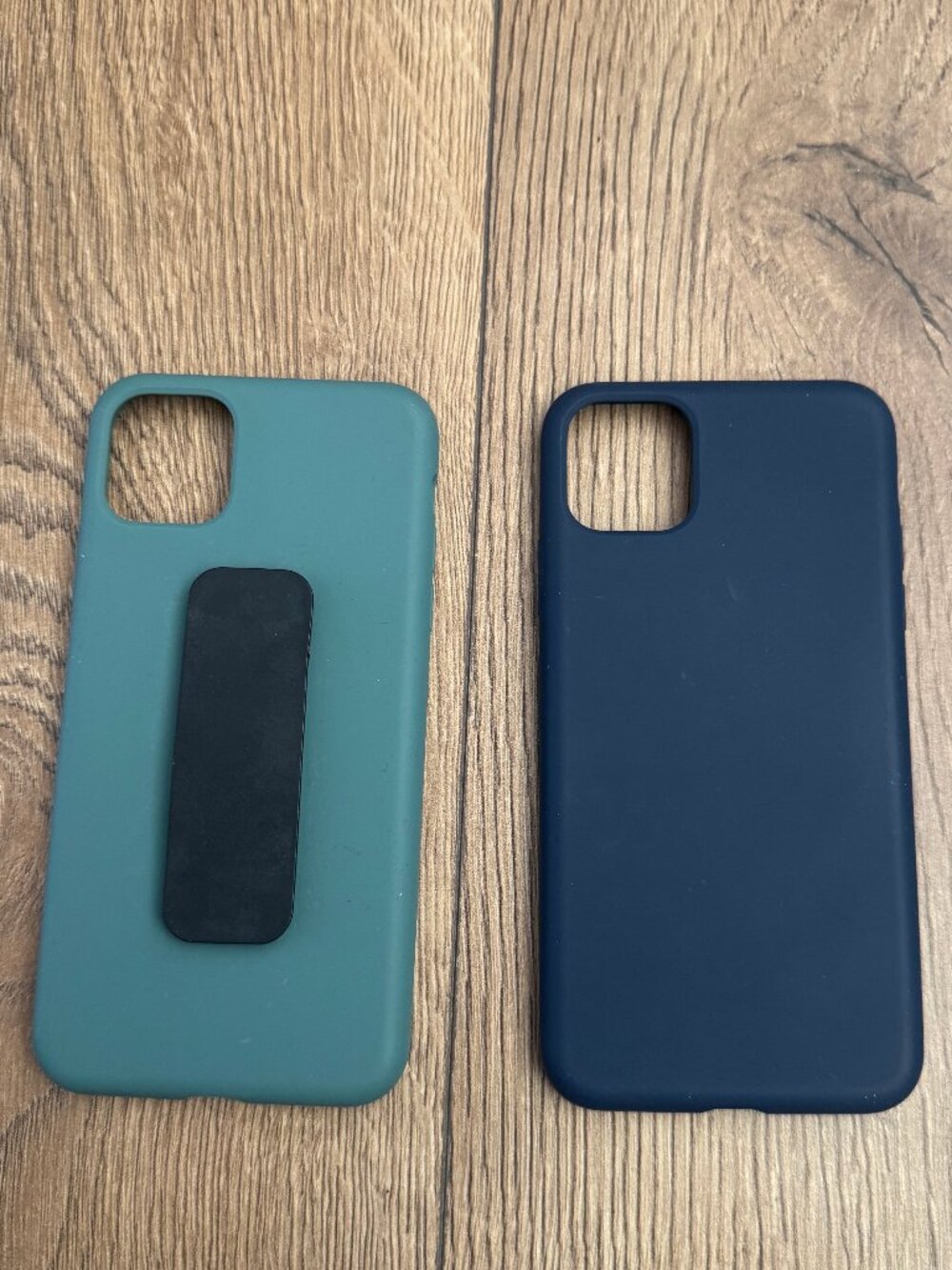 Apple iPhone 11 Pro Max Case Lot of 2 OTOFLY Silicone Green Navy Black Cases